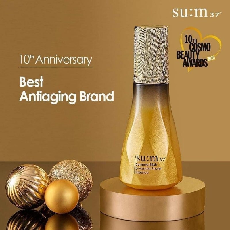 Combo30 gói inh chất vàng Siêu Dưỡng Chất 8 in 1 Summa Elixir 8-Miracle Power Essence chống lão hóa