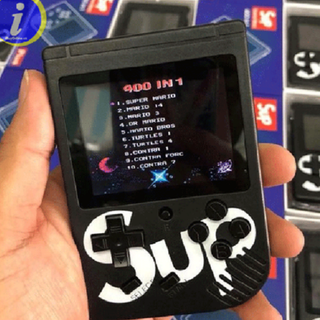 Máy Chơi Game Sup Plus 400 trò chơi kèm tay cầm mini cầm tay điện tử 2 người chơi kết nối tivi