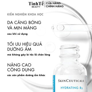 Tinh chất B5 phục hồi da, giúp cấp ẩm và hỗ trợ tái tạo da Skinceuticals Hydrating B5 30ml