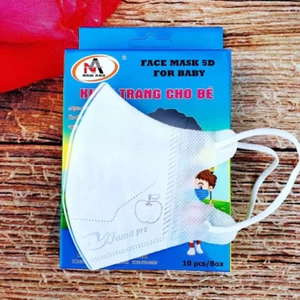 5d kist nam anh Famaro hộp 10 Khẩu trang trẻ em 3 tới 9 tuổi ] kisd khẩu trang y tế em bé kháng khuẩn
