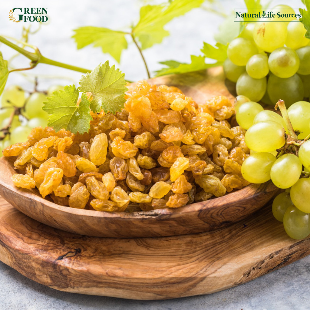 Ảnh Nho khô vàng Chile Just Snack kích cỡ medium, làm khô tự nhiên | Hộp 250g, Đồ ăn Vặt Healthy 4