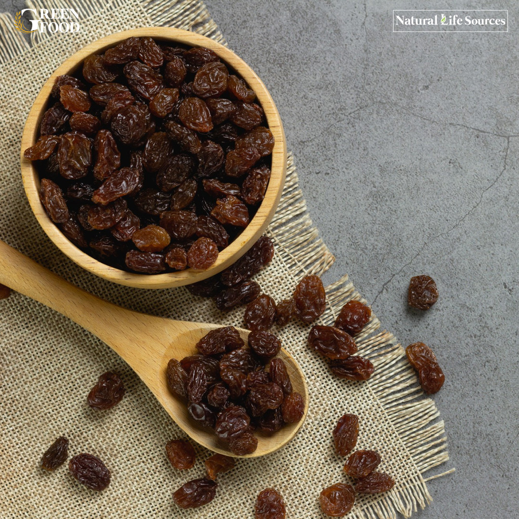 Ảnh Nho khô đen Chile Just Snack kích cỡ Jumbo làm khô tự nhiên | Hộp 250g, Đồ ăn Vặt Healthy 4