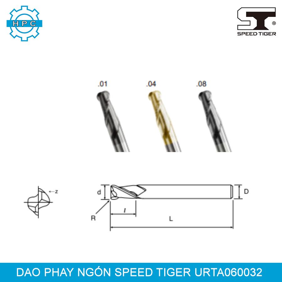 Dao phay Speed Tiger URTA060032 | Shopee Việt Nam