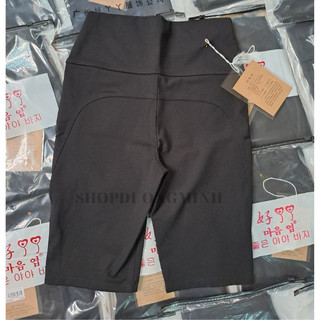 {Ảnh thực tế Shop chụp} Quần legging ngố đùi cạp cao gen bụng định hình v3 chất mì hàn