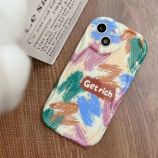 Ốp lưng iphone cạnh sóng nổi Get rich 6s/6splus/7/7plus/8/8plus/x/11/12/13/14/15/16/max/promax sk2029
