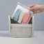 Set 3 lọ chiết mỹ phẩm, dầu gội, sữa tắm - tặng kèm túi zip