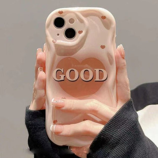 Ốp lưng iphone cạnh sóng nổi Trái tim good 6s/6splus/7/7plus/8/8plus/x/11/12/13/14/15/16/max/promax sk2038