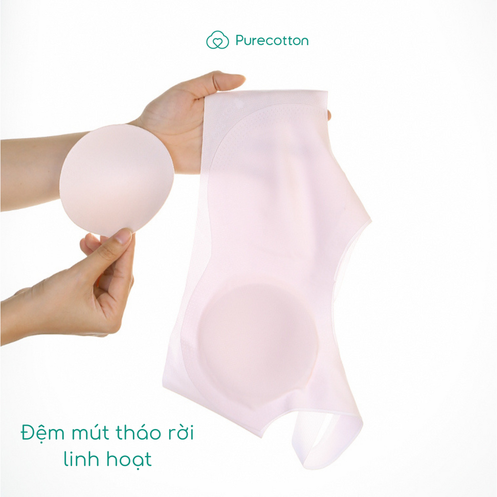 Ảnh Combo 3 áo lá học sinh không viền Purecotton chất liệu cotton cao cấp PC083 3