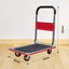 Xe kéo hàng 4 bánh 150kg gấp gọn nhập khẩu Fujihome, xe đẩy hàng xếp gọn bánh xe khóa chốt an toàn, sơn chống gỉ