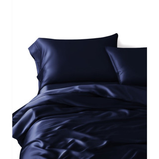 🧧LỤA SILK🧧 Chăn Ga Gối Phi Lụa Mã Xanh Đen Sang Trọng - Hàng Loại 1 Mềm Mát - Chăn Ga Sỉ HCM