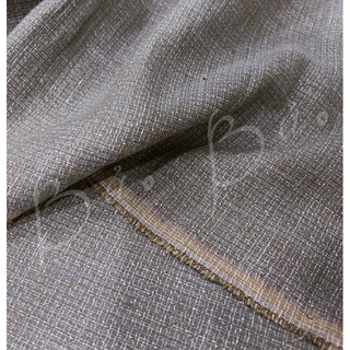 Vải Linen Tưng Bố Dày Vừa Nâu Cát và Be Xám Mềm Có Độ Rũ Khổ 1m45