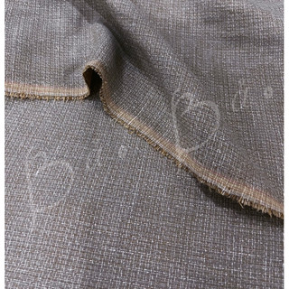 Vải Linen Tưng Bố Dày Vừa Nâu Cát và Be Xám Mềm Có Độ Rũ Khổ 1m45