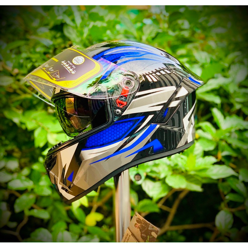 Mũ nón bảo hiểm Fullface Royal M266 2 kính tem đặc biệt Dragon Boy ...