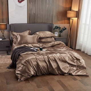 🧧FLASH SAE🧧Combo 5 Món Chăn Ga Gối Phi Lụa Hàng Loại 1 Cao Cấp Mềm Mại, Thoáng Mát _ Chăn Ga Sỉ HCM