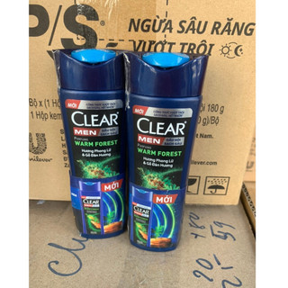 Dầu gội CLear Men làm gạch gàu hết nhờn hương Phong Lữ & Gỗ Đàn Hương 140g - Hàng khuyến mãi