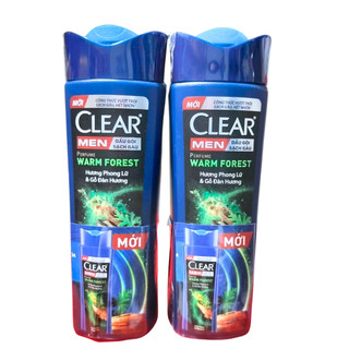Dầu gội CLear Men làm gạch gàu hết nhờn hương Phong Lữ & Gỗ Đàn Hương 140g - Hàng khuyến mãi