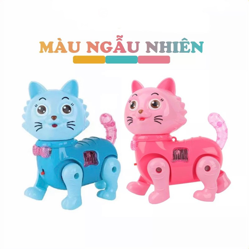 Đồ Chơi Con Mèo Phát Sáng Biết Đi Có Nhạc (Tặng Kèm Pin) | Shopee Việt Nam