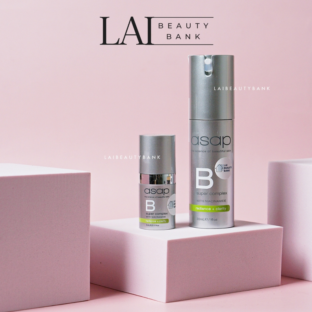 Serum Asap Super B Complex 13 Niacinamide phục hồi, giảm thâm, chống lão hóa 5ml, 30ml Hàng