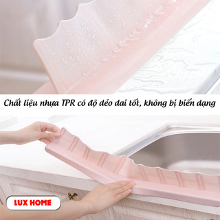 Tấm chắn nước silicon dùng cho bồn rửa bát, bàn bếp ngăn bắn nước dầu mỡ, vệ sinh sạch sẽ