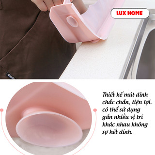 Tấm chắn nước silicon dùng cho bồn rửa bát, bàn bếp ngăn bắn nước dầu mỡ, vệ sinh sạch sẽ