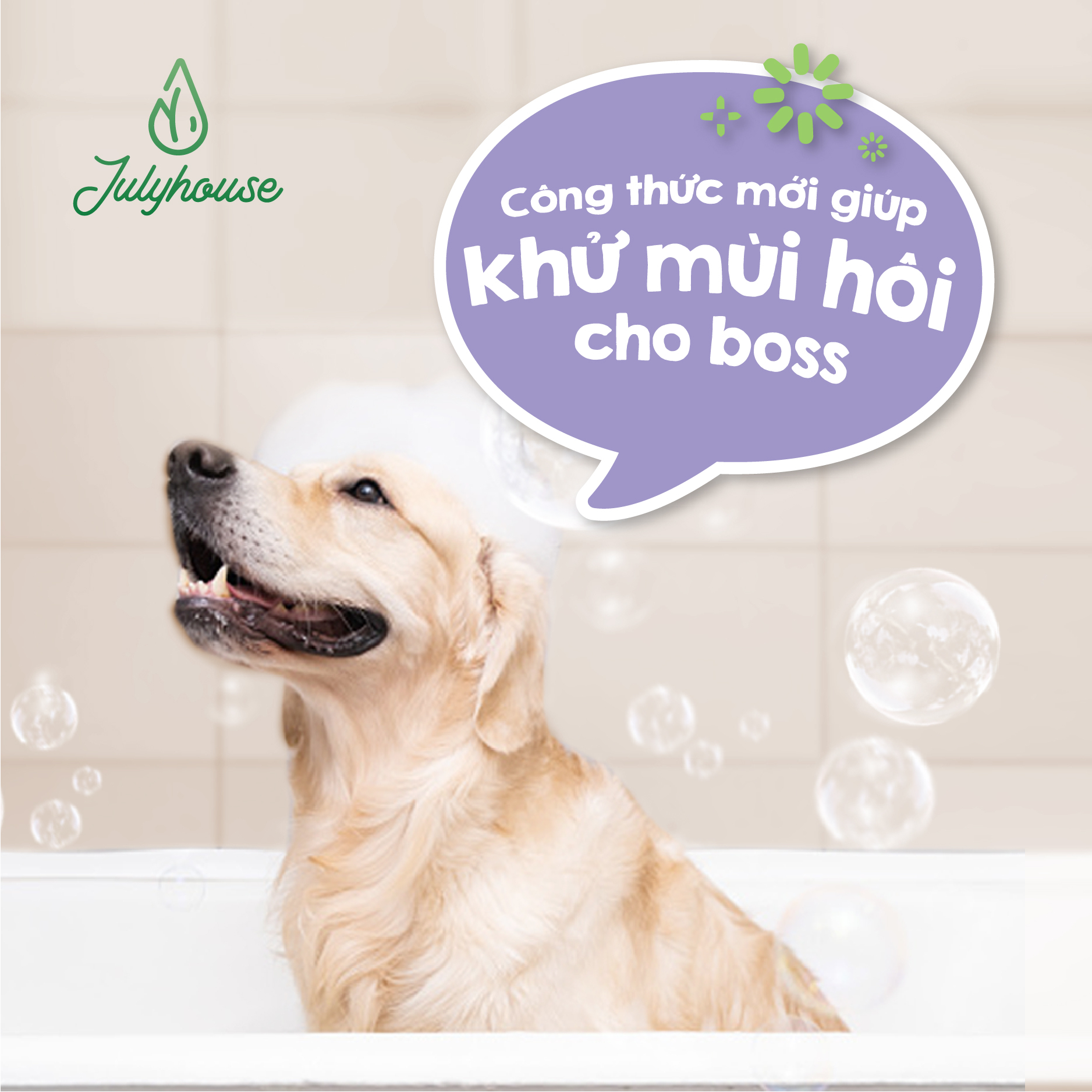 Ảnh Sữa tắm cho chó mèo Julyhouse 150/500ml Savory hương chanh thanh mát giúp làm sạch khử mùi lưu hương thơm 3-5 ngày 4