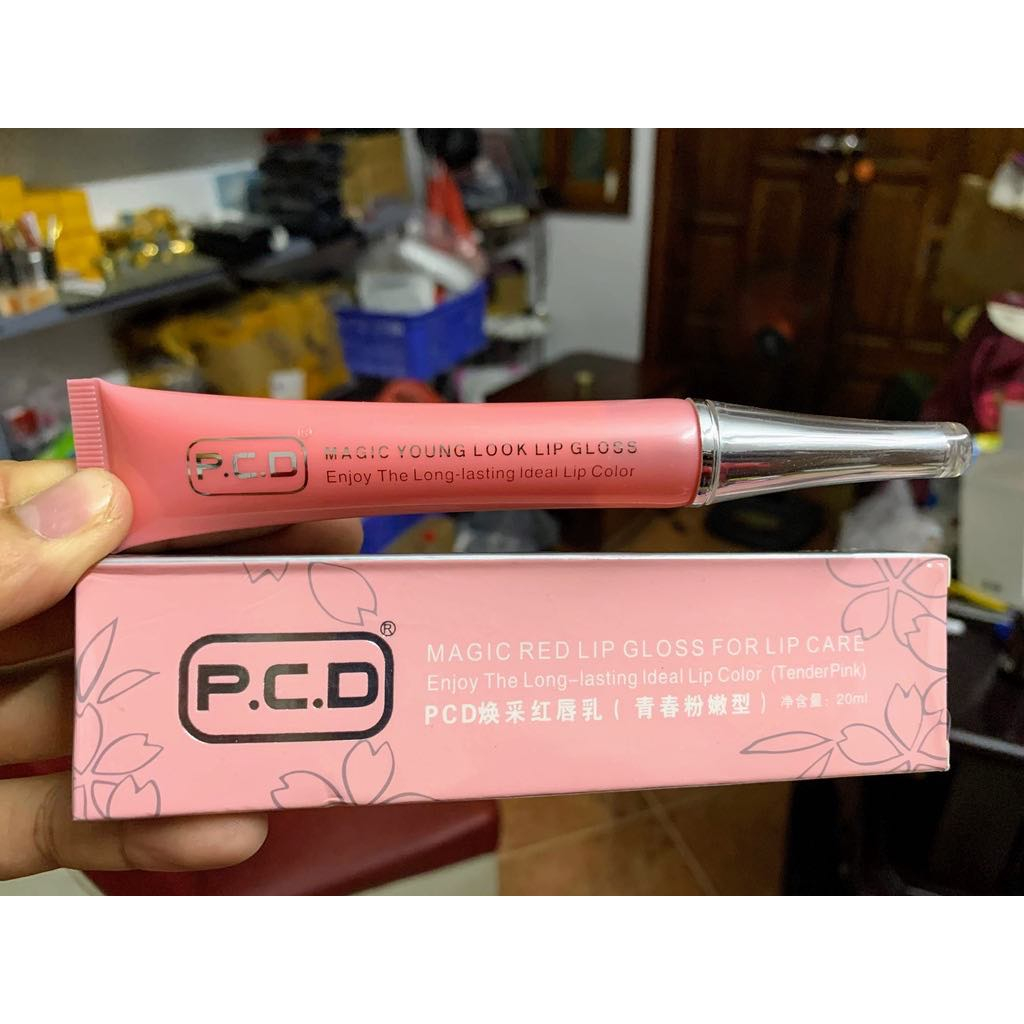Dưỡng kích màu môi PCD Magic Red Lip Gloss for Lip Care
