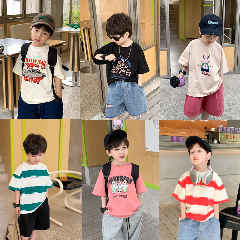 Compre Garten of Banban Jumbo Josh T-shirt Hot Game Cartoon Children Summer  Tee-shirt 100% Cotton High Quality Tshirts Boys and Girls