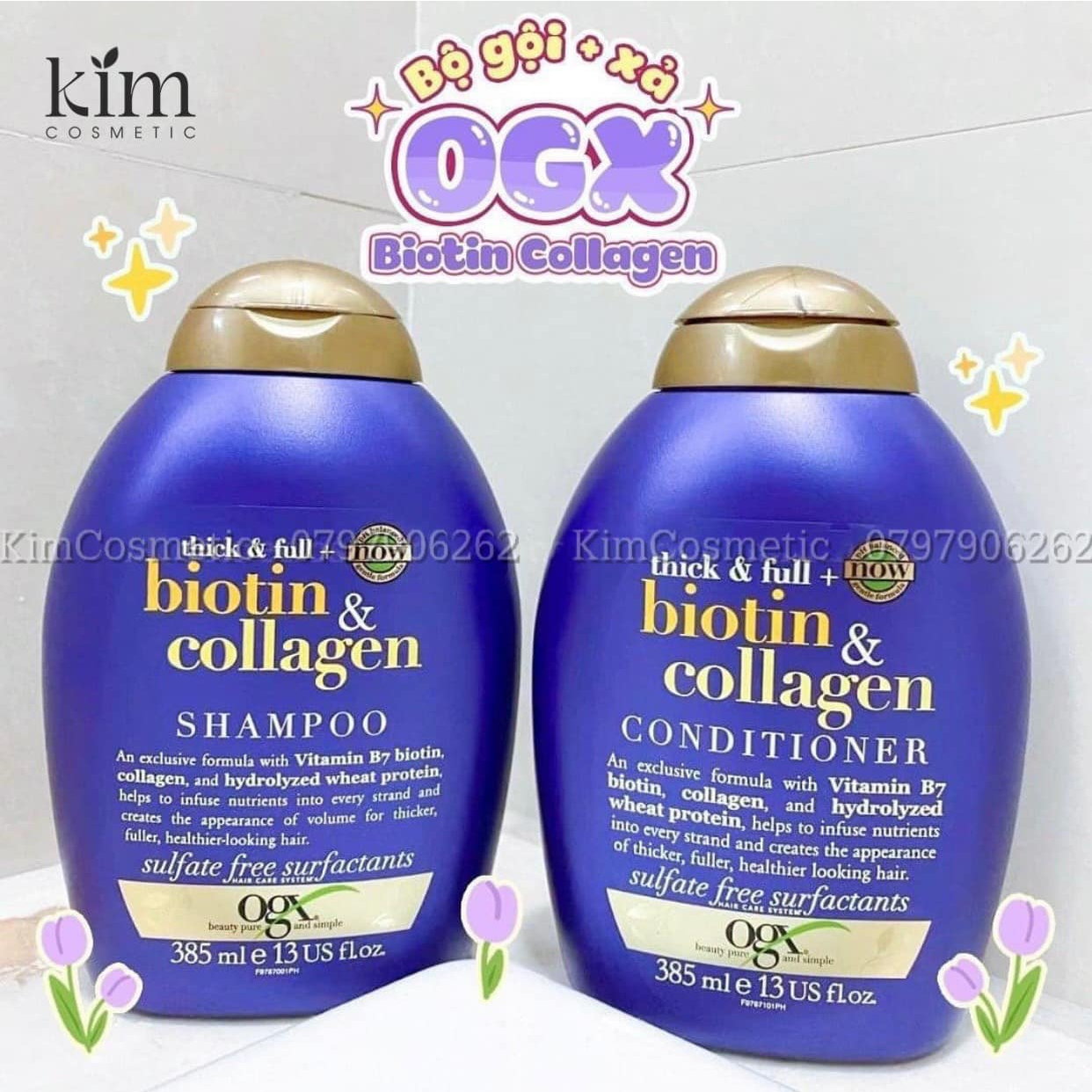 BỘ GỘI XÃ ORGANIX THICK VÀ FULL BIOTIN VÀ COLLAGEN | Shopee Việt Nam