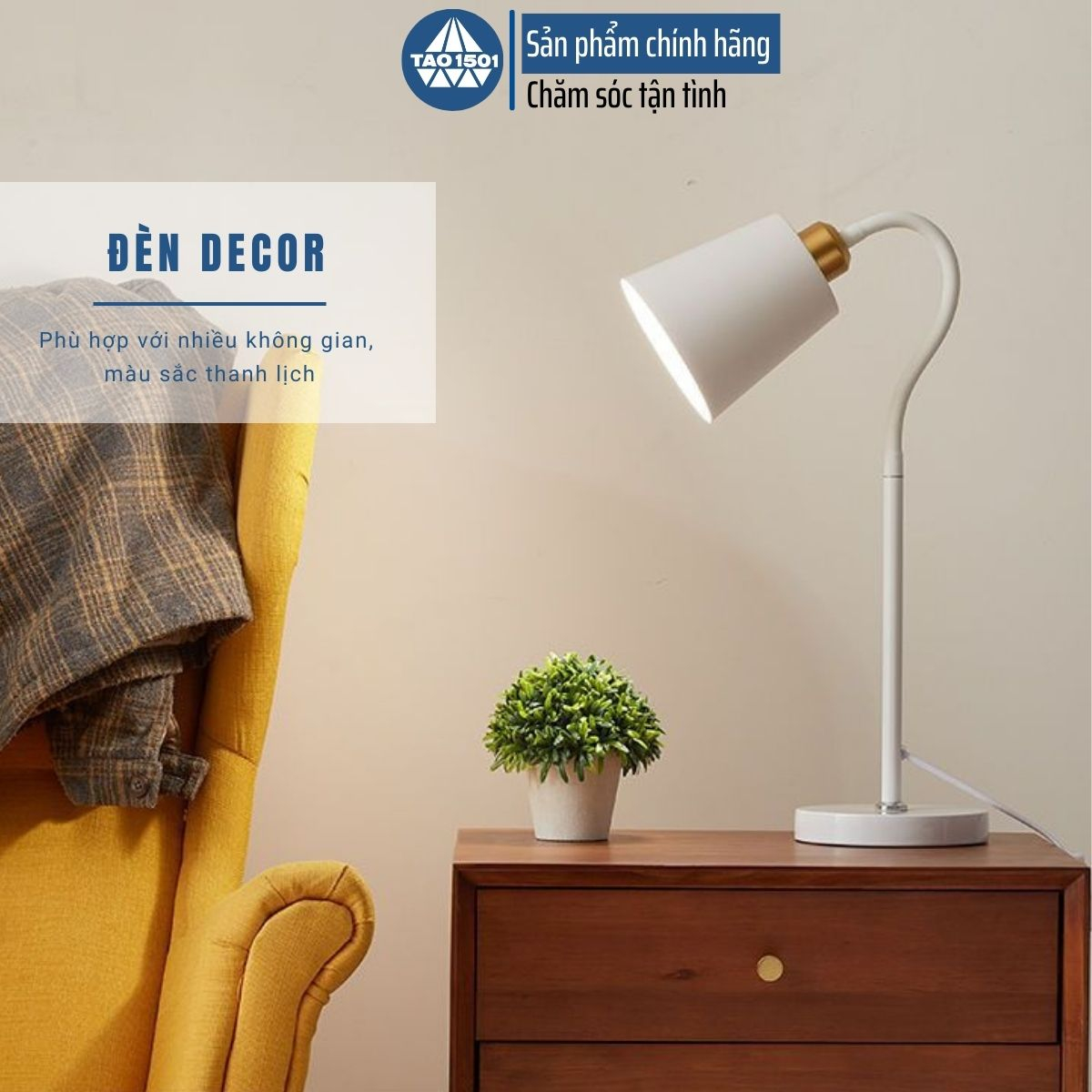 Đèn bàn học decor, đèn led để bàn làm việc đọc sách phù hợp bảo vệ mắt chống cận, decor | BigBuy360 - bigbuy360.vn