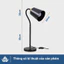 Đèn bàn học decor, đèn led để bàn làm việc đọc sách phù hợp bảo vệ mắt chống cận, decor