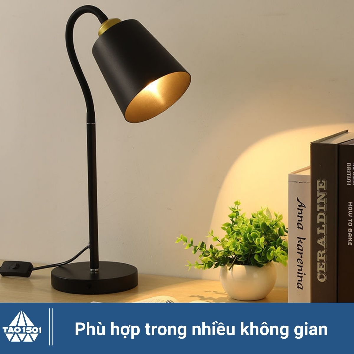Đèn bàn học decor, đèn led để bàn làm việc đọc sách phù hợp bảo vệ mắt chống cận, decor | BigBuy360 - bigbuy360.vn