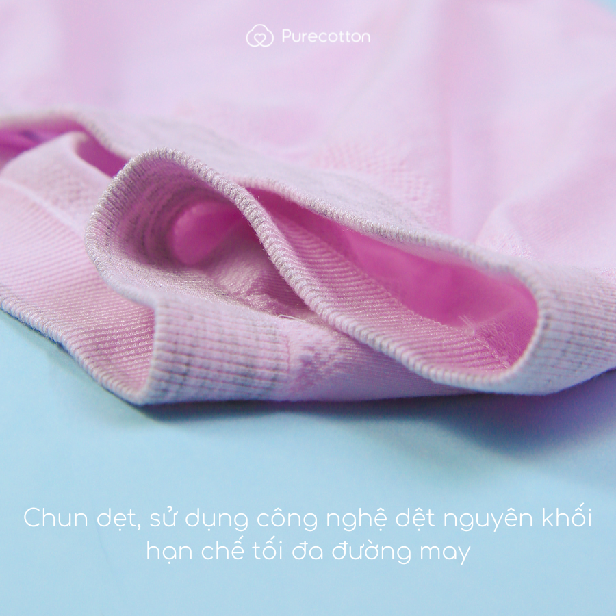 Ảnh Quần lót đùi cho bé Purecotton cảm nhiệt thông minh chất tơ tằm cao cấp Silky Shorties PC103 3