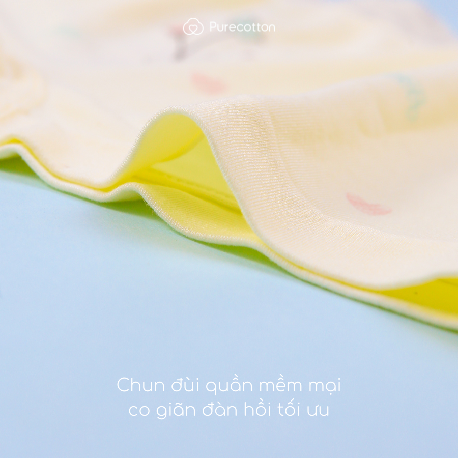 Ảnh Quần lót đùi cho bé Purecotton cảm nhiệt thông minh chất tơ tằm cao cấp Silky Shorties PC103 2