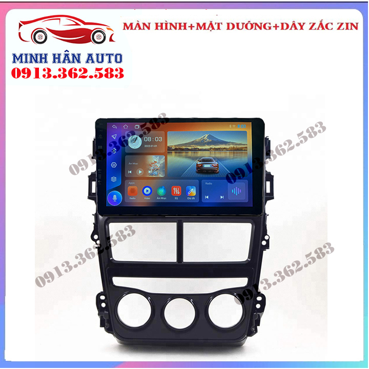 Bộ màn hình Android 9 inch WIFI TOYOTA VIOS 2019, đầu android cho xe ...