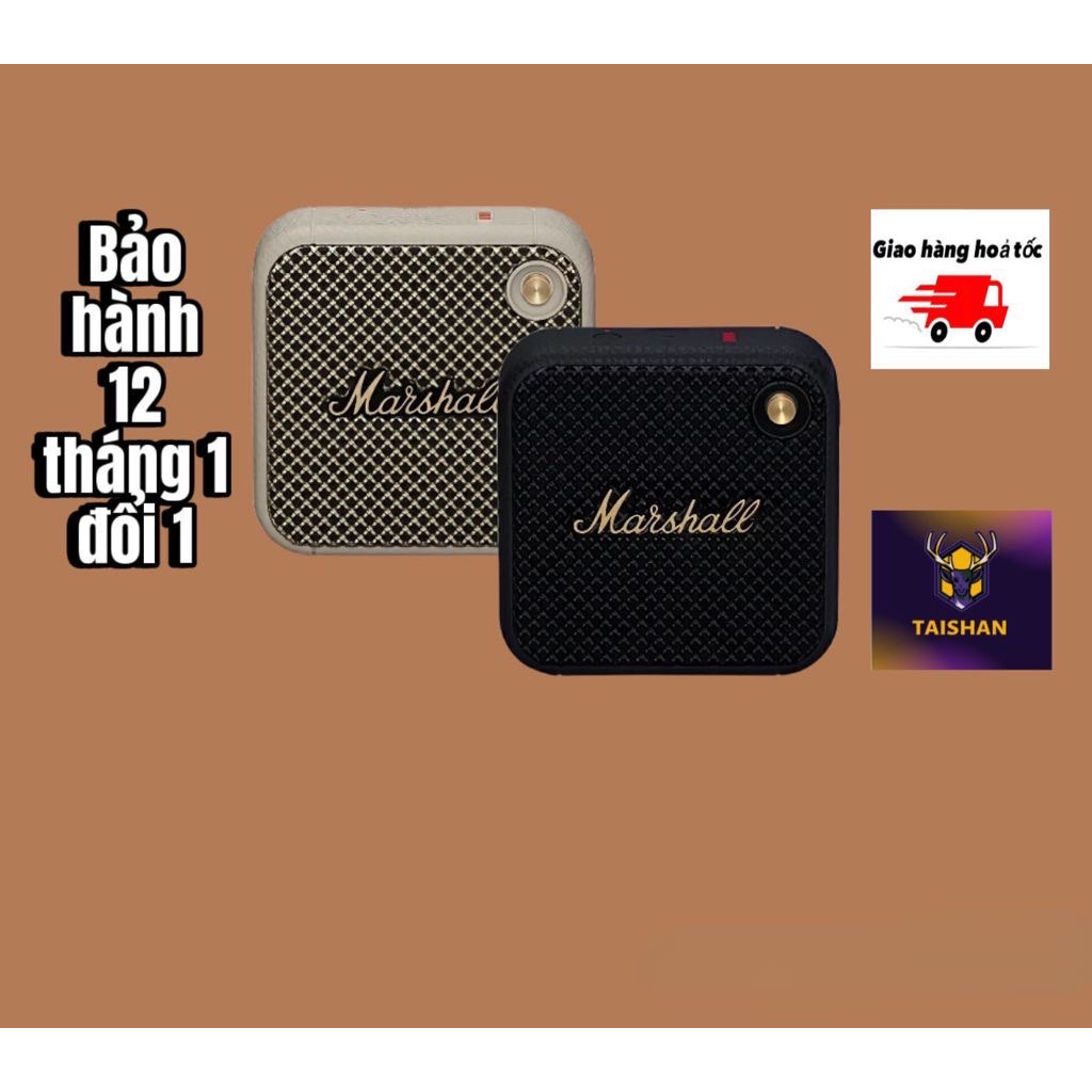 Loa bluetooth mini Loa Marshell WILLEN, loa Marshell( chính hãng ...