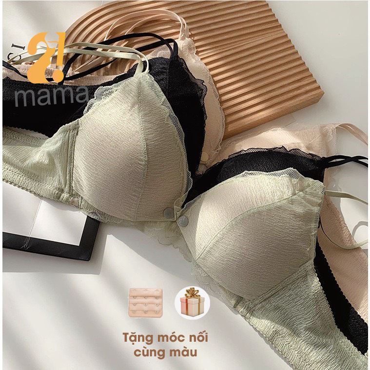 Áo lót bầu, cho con bú 2mama thiết kế ren mềm mại, nâng ngực, quyến rũ V820