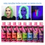 MÀU NHUỘM TÓC HIGHLIGHT TRÊN NỀN TÓC TẨY LEVEL8 +PHÁT SÁNG DƯỚI ĐÈN UV NEON AOLINDE 200ML