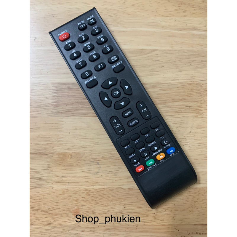 Remote điều khiển tivi led VTB (mẫu 3) | Shopee Việt Nam