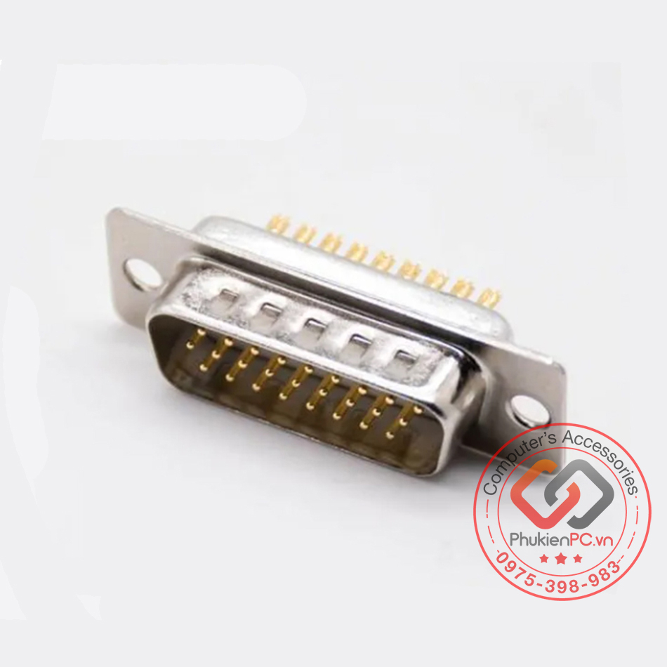 Đầu hàn COM DB26 Male mạ vàng vỏ ốp Nhựa Hàn cáp COM DB26 cáp nối chéo ...