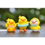 Set 6 vịt tí hon dễ thương trang trí bàn làm việc, tủ sách, quà tặng, tiểu cảnh