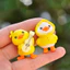 Set 6 vịt tí hon dễ thương trang trí bàn làm việc, tủ sách, quà tặng, tiểu cảnh