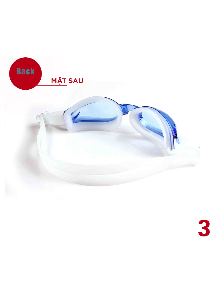 Ảnh Kính Bơi Giá Tốt Kiếng Bơi Chính Hãng Chống Sương Chống UV Đệm Mắt Cao Su Dây Đeo Êm Ái Cleacco SG8100 Boro Sport 4