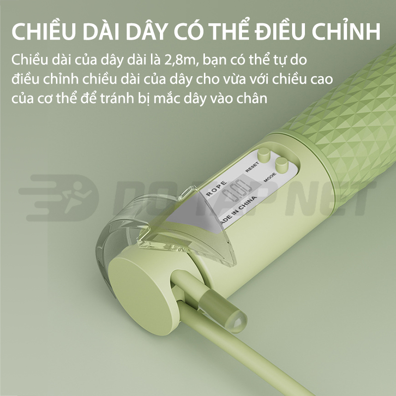 Ảnh Dây Nhảy Thể Dục Đếm Số Vòng MixSport Rèn Luyện Sức Khoẻ Và Giảm Cân Hiệu Quả DTN09 3