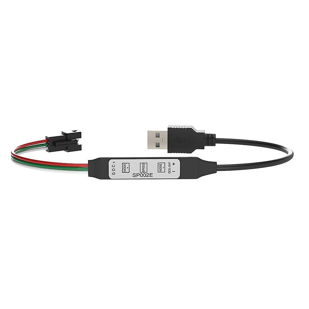 Bộ điều khiển đèn Led SP002E ARGB 5V 3pin 3 nút bấm cáp USB | Shopee ...