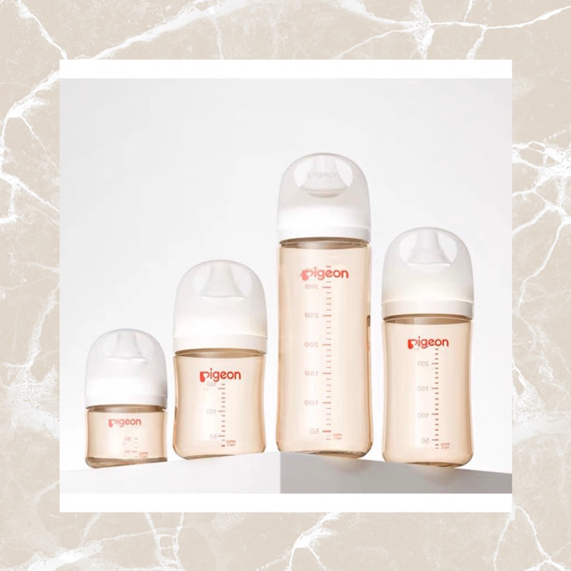 Bình Sữa Pigeon Nội Địa Trung ,Nhựa PPSU , 80ml 160ml 240ml ,330ml