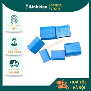Tụ bếp từ BM 0.33uf 0.27uf 2uf 4uf 5uf 6uf 7uf 8uf 10uf 275vac 400vdc chính hãng màu xanh chất lượng cao.
