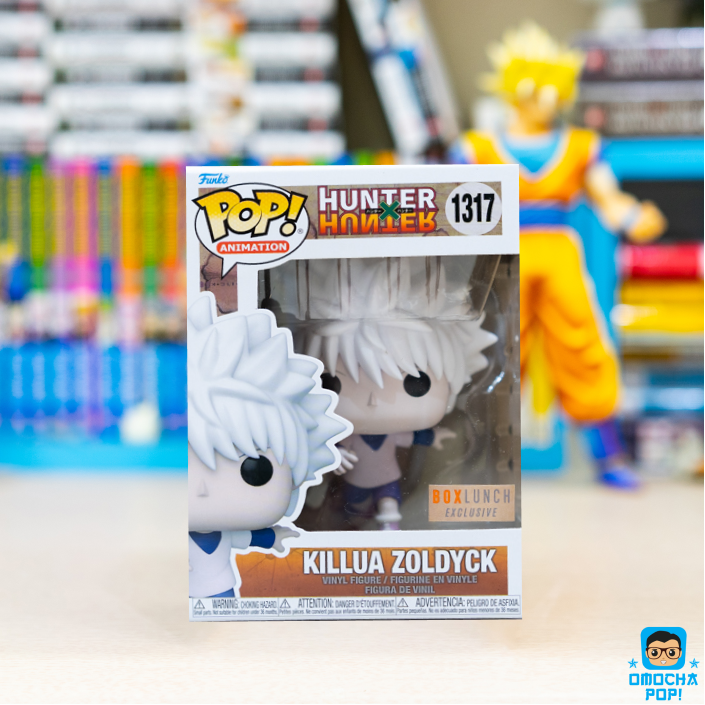 Mô Hình chính hãng Funko Pop Animation Hunter x Hunter Killua Zoldyck (Skateboarding