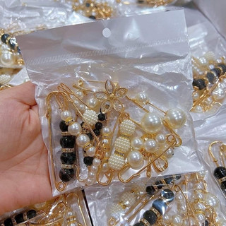 Set 13 chi tiết ghim cài quần áo, kẹp quần giảm size