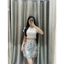 🌷 SET ÁO CROPTOP & CHÂN VÁY KIM TUYẾN ⚡HỎA TỐC⚡ MEOINDAHOUSE