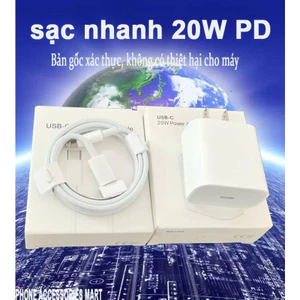 sạc nhanh IP 20 Watt PD cho Táo chân sạc Type C /x/Xsmax/11/12/13/14promax/15 Promax có chống trai Pin